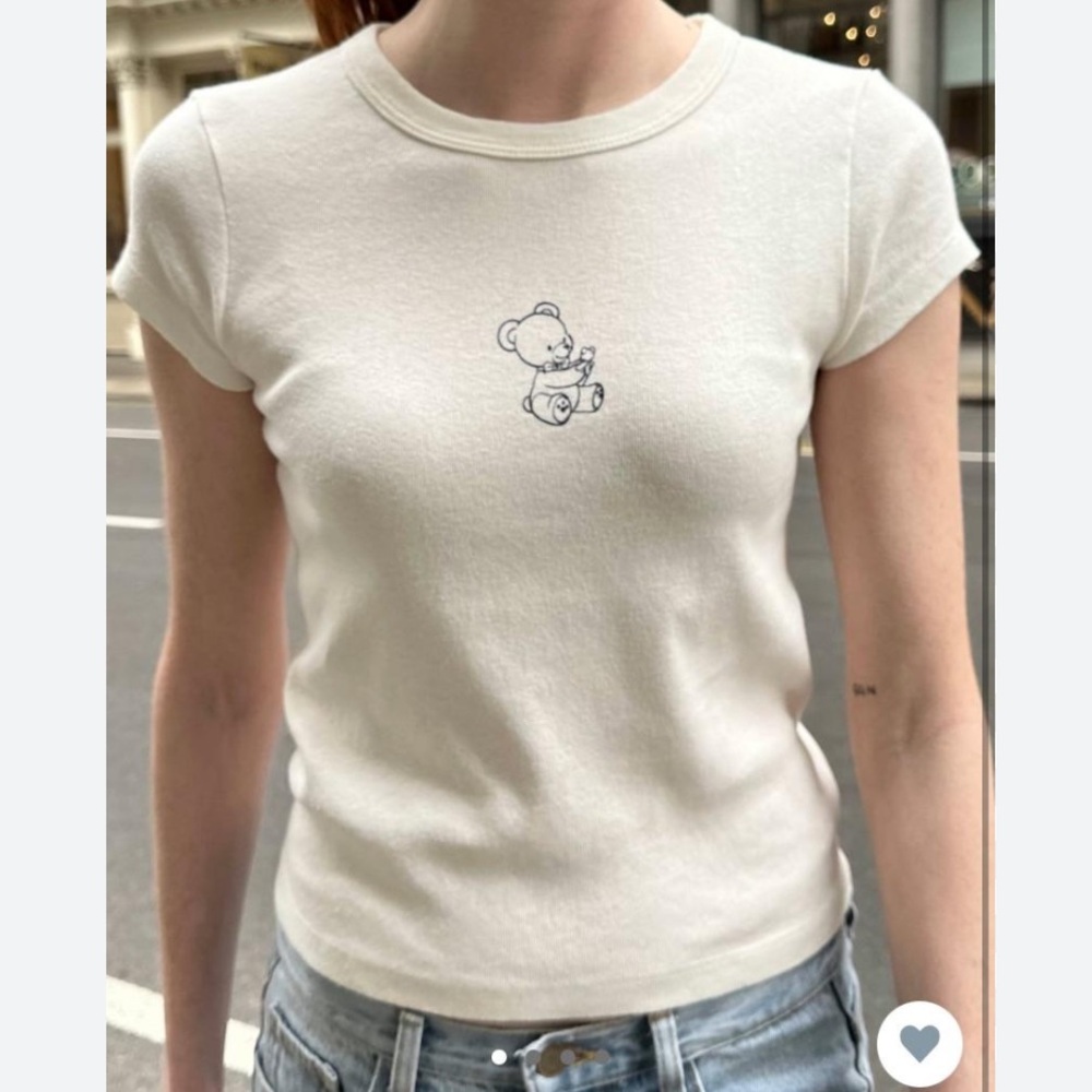 brandy melville baby tee